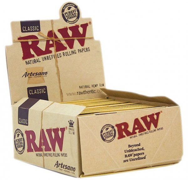 raw classic artesano box king size slim