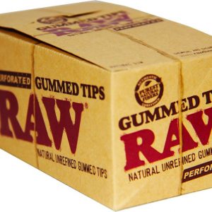 raw perforated gummed 24 packs box