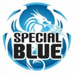 special blue logo