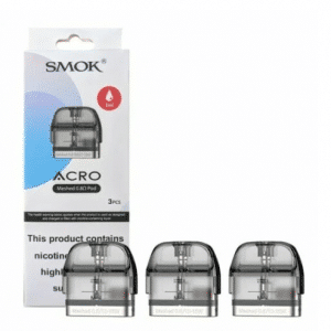 Smok Acro Pods Meshed 0.8ohm Pack of 3x Replacement Pods