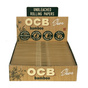ocb bamboo rolling papers slim
