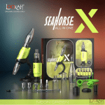 Lookah Seahorse X wax kit neon green