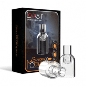 seahorse lookah x glass mouthpiece