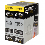 Game 2 For 0.99 Cigarillos - Natural Silver