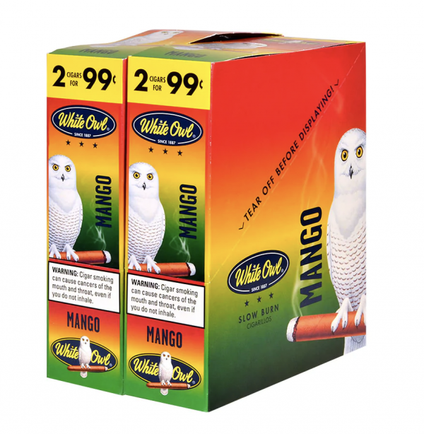 White Owl Cigarillos 2 For 99 - Mango