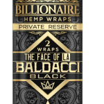 Billionaire Hemp Wraps Baldacci Black
