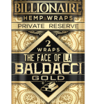 Billionaire Hemp Wraps Baldacci Gold