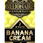 Billionaire Hemp Wraps Banana Cream