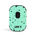 WULF Mods UNI X Cartridge Vaporizer Teal Black Spatter