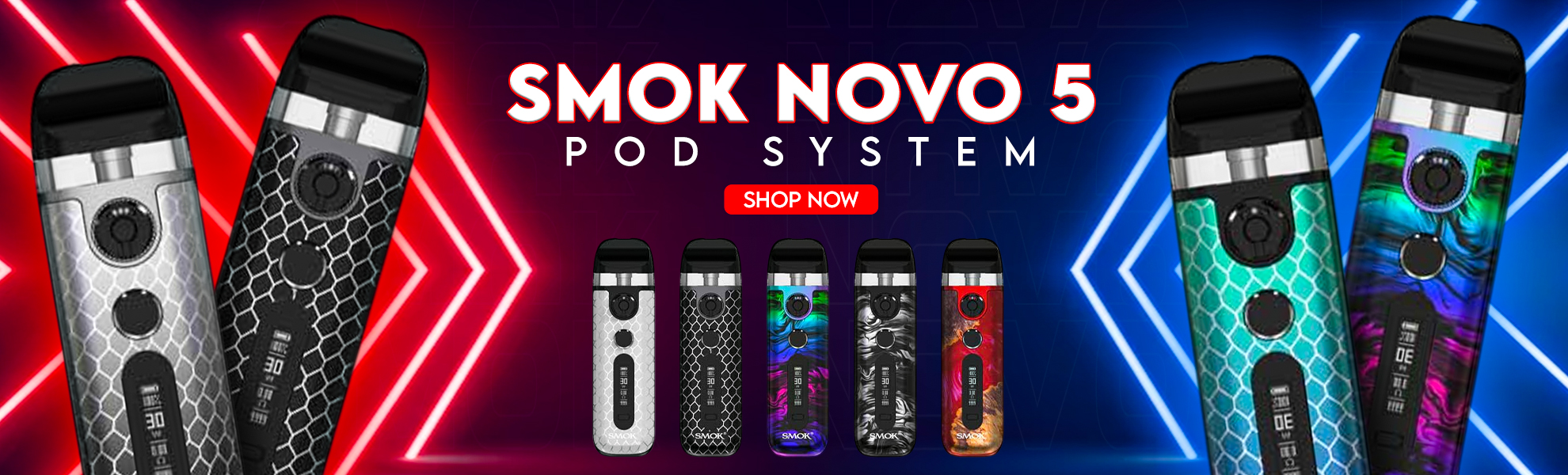 smok novo 5 banner